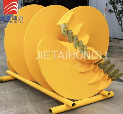 Eixo helicoidal reto profissional da perfuração de rocha para Clay Gravel Layer
