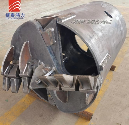 Cubeta da perfuração do solo de OD1200mm Q345B com dentes lisos