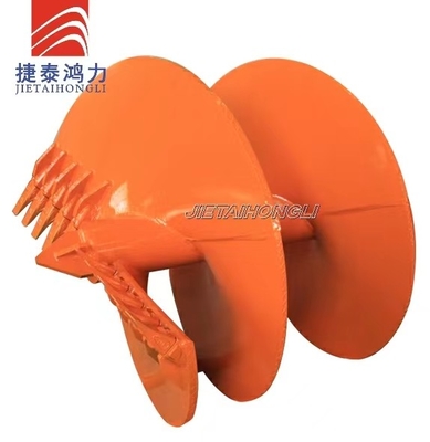 Eixo helicoidal reto giratório do acessório de broca com os dentes lisos dos dentes Od600-3000mm 28-32