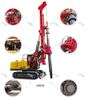 2024 NEW PORTABLE Mini rotativa JTR50 para fundação rotativa