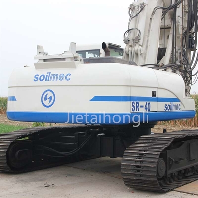 Equipamento de furo giratório usado brandnew 60M de 90% Soilmec SR40