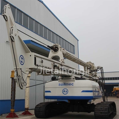Os equipamentos do furo da fundação usaram ferramentas de perfuração do anexo de Rig Soilmec SR40 da perfuração giratória