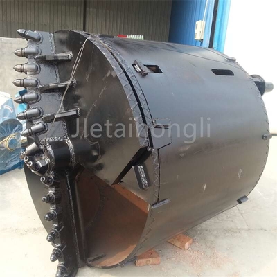 Cubeta 600 da perfuração de rocha 800 1000 1500mm para a perfuração giratória Rig Machine Bauer BG24 BG27 BG28 BG36