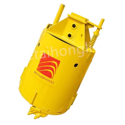 Cubeta Od800mm/1000mm /1200mm/1500mm Clay Flat Teeth Bucket do solo de Q355C