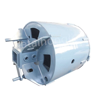 Cubeta Od800mm/1000mm /1200mm/1500mm Clay Flat Teeth Bucket do solo de Q355C