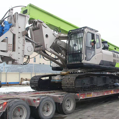 o equipamento hidráulico recondicionado da pilha, usou-se furado empilhando o equipamento, soilmec que empilha o equipamento, usou o equipamento da pilha da fundação