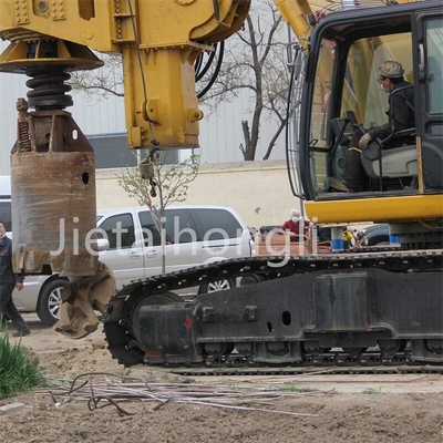 Equipamento de furo hidráulico usado pilha furado 75m máximo de furo da profundidade