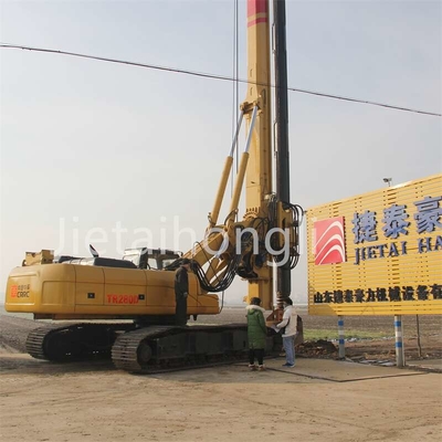 Fundação de pilhas giratória à terra de empilhamento usada profunda do parafuso do equipamento de Crrc 280d 85m