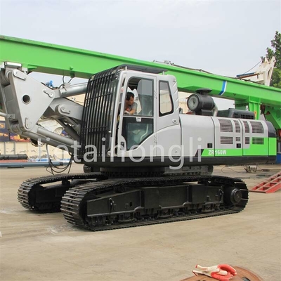 Usado empilhando Rig Rotary Crawler Type Piling Rig Machine For Drilling Hole