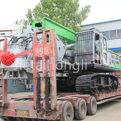Usado empilhando Rig Rotary Crawler Type Piling Rig Machine For Drilling Hole