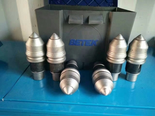 Fundação dos dentes da perfuração de carboneto de tungstênio que empilha bocados de broca para a perfuração Rig Machinery da construção