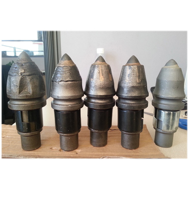 Fundação de Betek B47K -22 dos dentes da perfuração de carboneto de tungstênio da bala que empilha bocados de broca para Bauer Soilmec Rigs