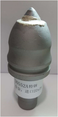 Dentes 42Crmo da bala do carboneto de B47k22h para a cubeta da broca de rocha da cubeta