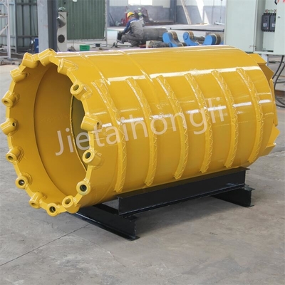 Cubeta do tambor de núcleo da rocha de OD800mm com os dentes da bala para a terra dura