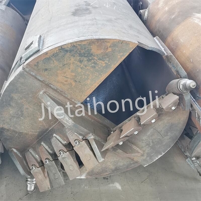 Cubeta dos dentes do solo para empilhar a perfuração giratória Rig Parts das peças da máquina da construção da indústria