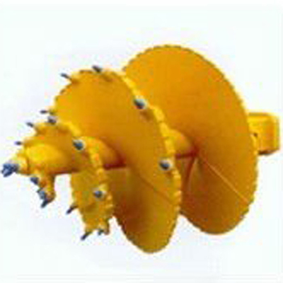O eixo helicoidal cônico 16-30mm da rocha do eixo helicoidal da broca da pilha do solo da rocha combinou empilhando o equipamento
