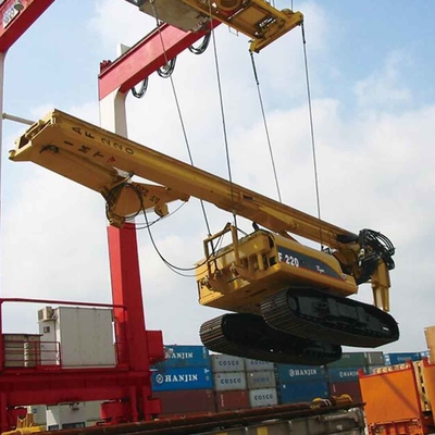 Máquina da construção que empilha a perfuração giratória usada Rig Steel