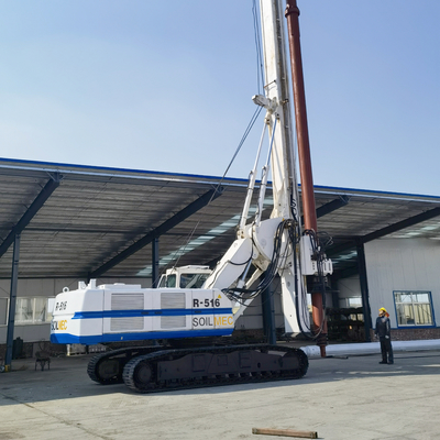A estrutura furada 20m da esteira rolante da pilha usou a perfuração giratória Rig Hydraulic
